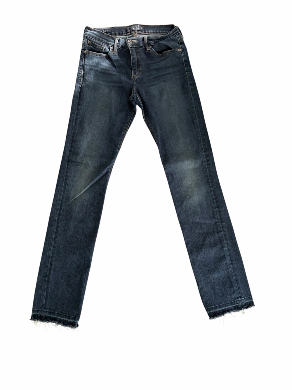 Lucky Brand Dark Blue Brooke Straight Jeans